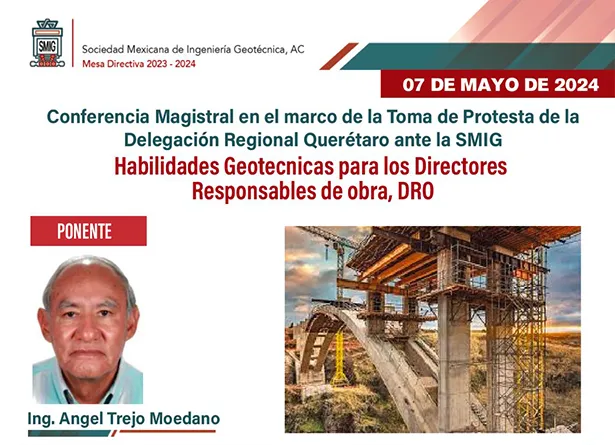 Conferencia Magistral en el marco de la Toma de Protesta de la Delegación Regional Querétaro ante la SMIG