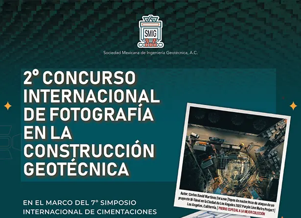 2º Concurso Internacional de Fotografía en la Construcción Geotécnica