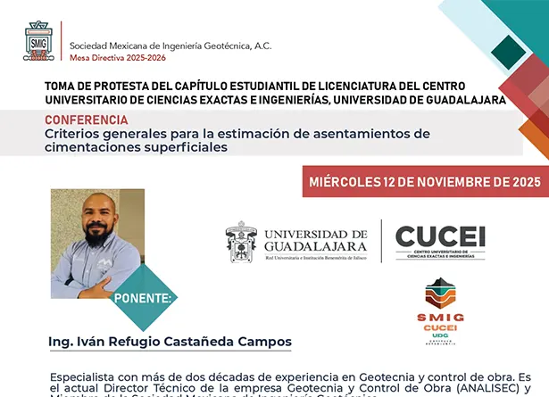 Conferencia Criterios generales para la estimación de asentamientos de cimentaciones superficiales