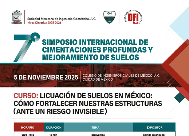 Curso Licuación De Suelos En México: Cómo Fortalecer Nuestras Estructuras (Ante Un Riesgo Invisible)
