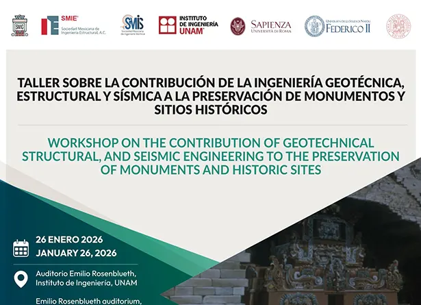 Taller sobre la contribución de la Ingeniería Geotécnica, Estructural y Sísmica a la preservación de monumentos y sitios históricos
