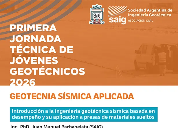 Primera Jornada Técnica de Jóvenes Geotécnicos 2026